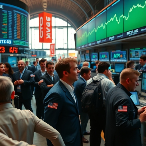 Flux_Schnell_Dynamic_German_stock_market_opening_bell_scene_bu_2-1