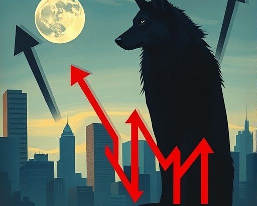 Flux_Schnell_a_lone_wolf_silhouette_against_a_stylized_citysca_0-1