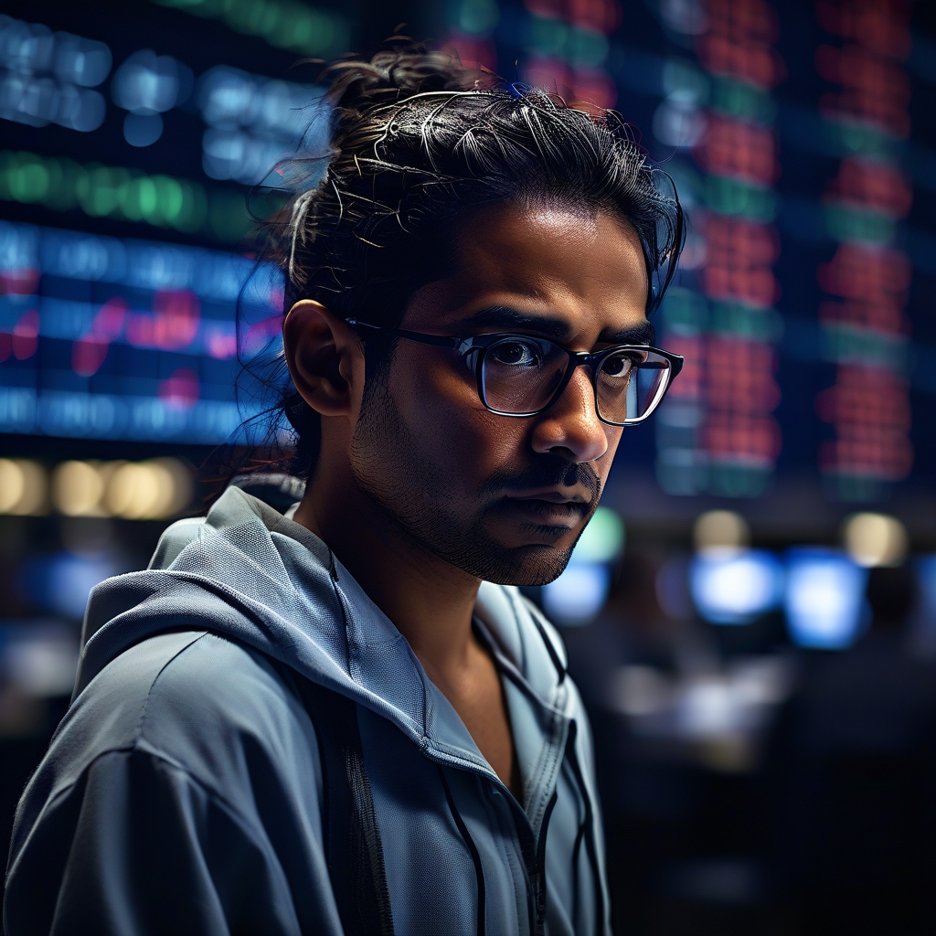 Leonardo_Diffusion_XL_A_lone_weathered_stock_ticker_displaying_0-1