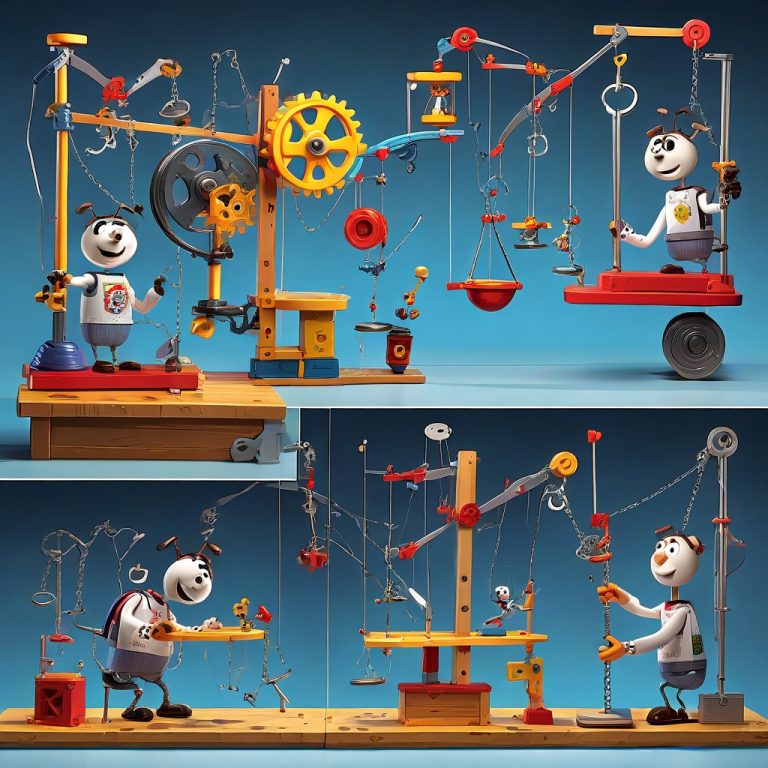 Leonardo_Diffusion_XL_Three_images_of_a_whimsical_Rube_Goldber_0-1