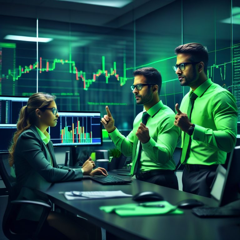 Leonardo_Diffusion_XL_Three_variations_of_financial_analysts_i_0-1