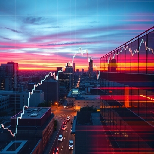 Flux_Schnell_a_bearish_financial_graph_overlaying_a_cityscape__2-1