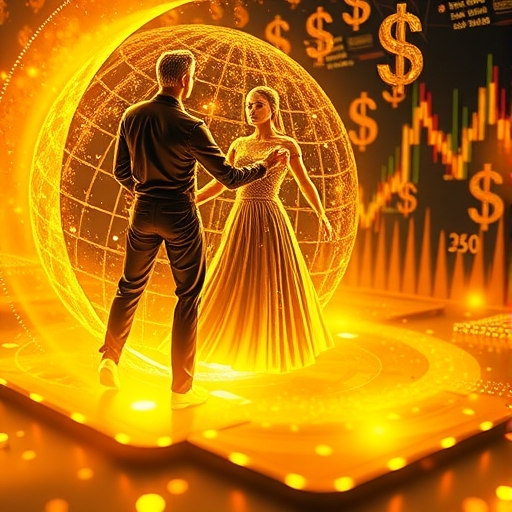 XAUUSD ความสัมพันธ์ระหว่างทองคำกับดอลลาร์สหรัฐฯ ผ่านภาพแสดงชั้นเชิงสัญลักษณ์