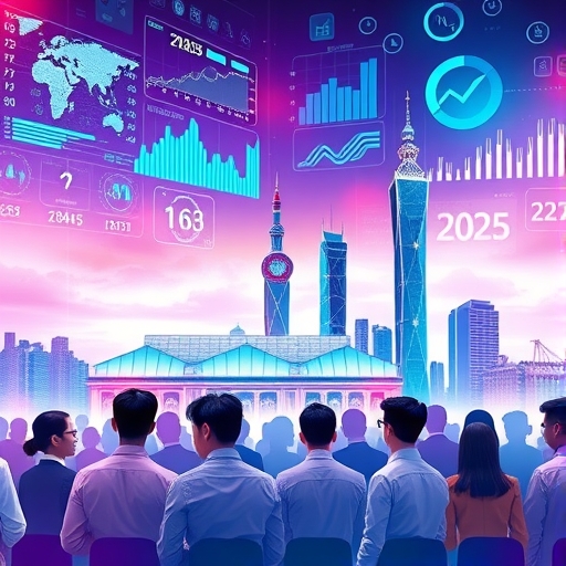 2025年外匯交易展望，象徵科技與全球化金融的融合