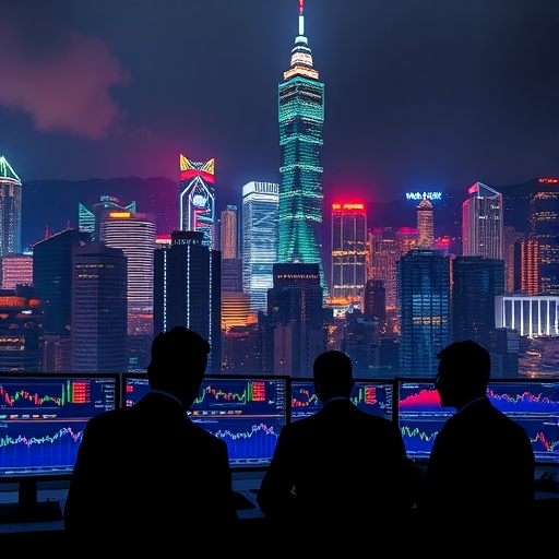 Flux_Schnell_A_vibrant_futuristic_Hong_Kong_financial_district_0-1