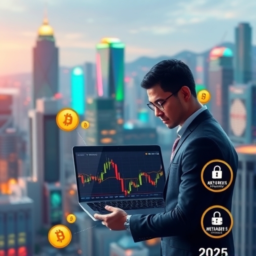 2025年香港金融城市景觀，象徵外匯市場的繁榮與科技感