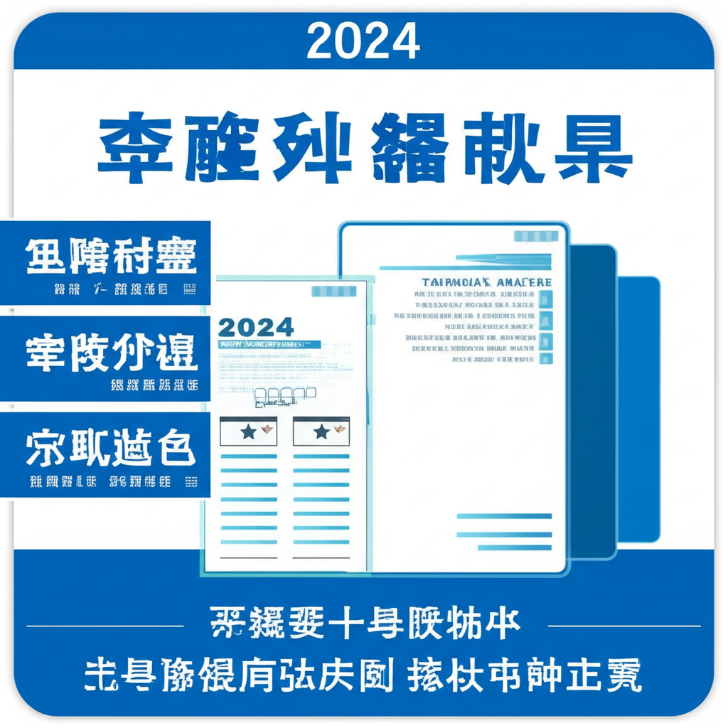 2024年台灣證券商排名分析報告封面概念圖