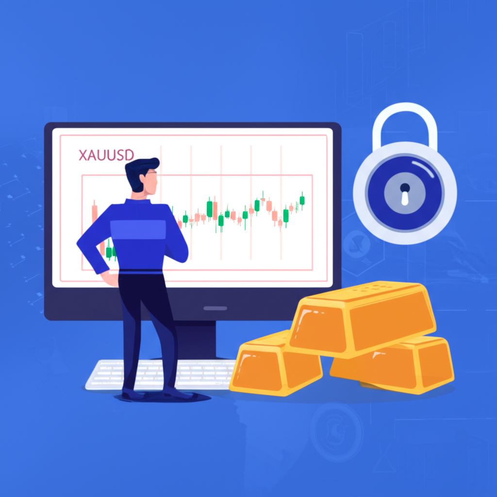 投資者研究 XAUUSD 圖表與黃金保值風險