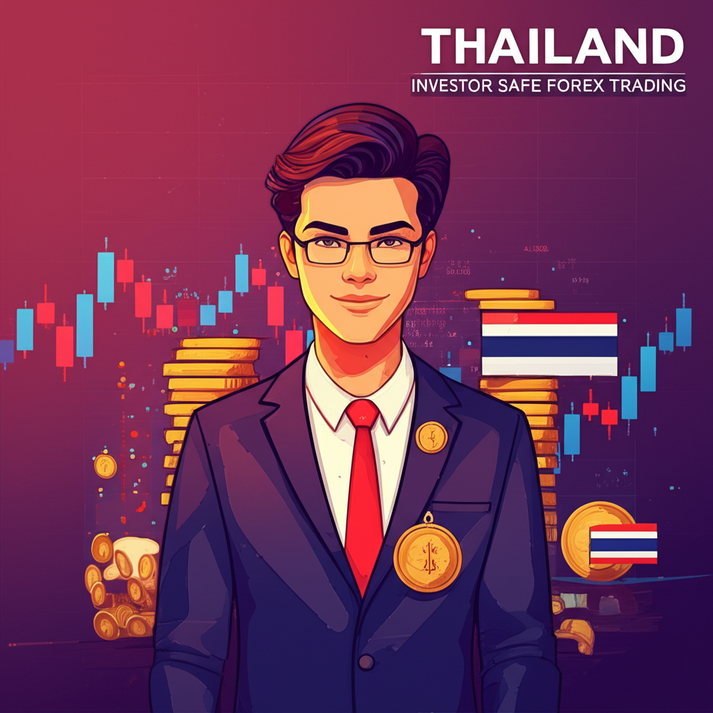 Thailand investor, safe forex trading, illustration