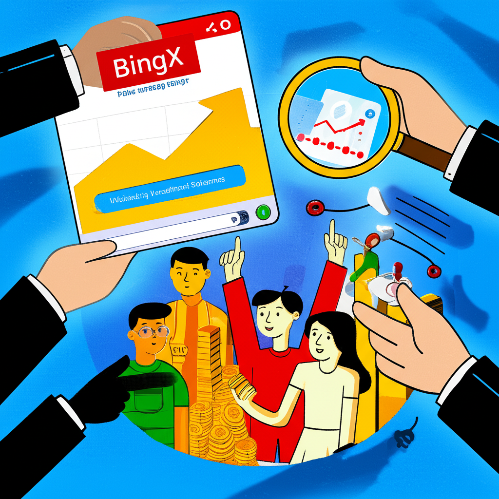 各種欺騙之手伸向渴望高利的投資新手，使用放大鏡檢視 BingX 相關詐騙手法，如假客服和誤導投資計劃