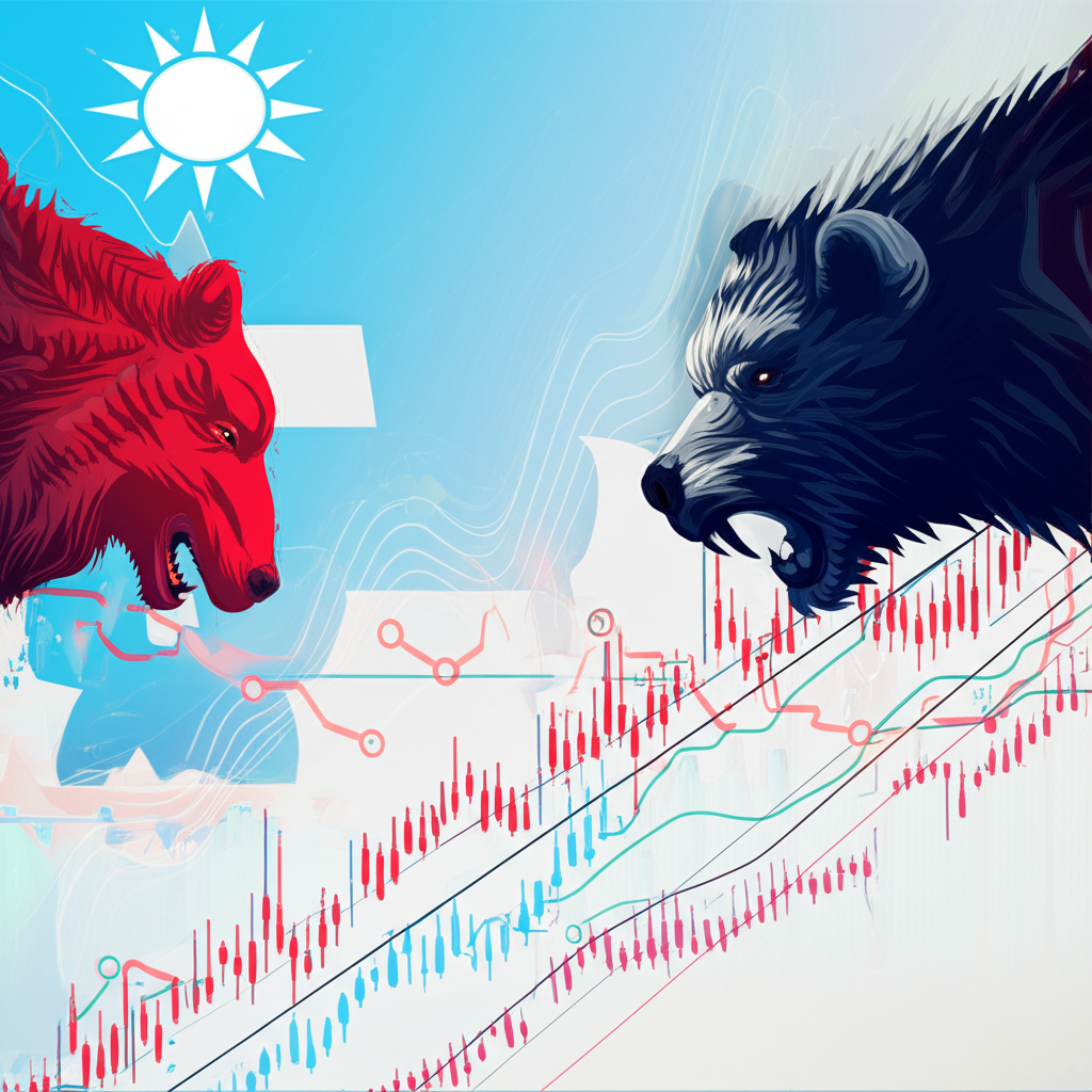 金融市場中多頭與空頭策略對比圖，顯示台灣與香港投資者如何運用不同交易方式進行獲利與風險管理