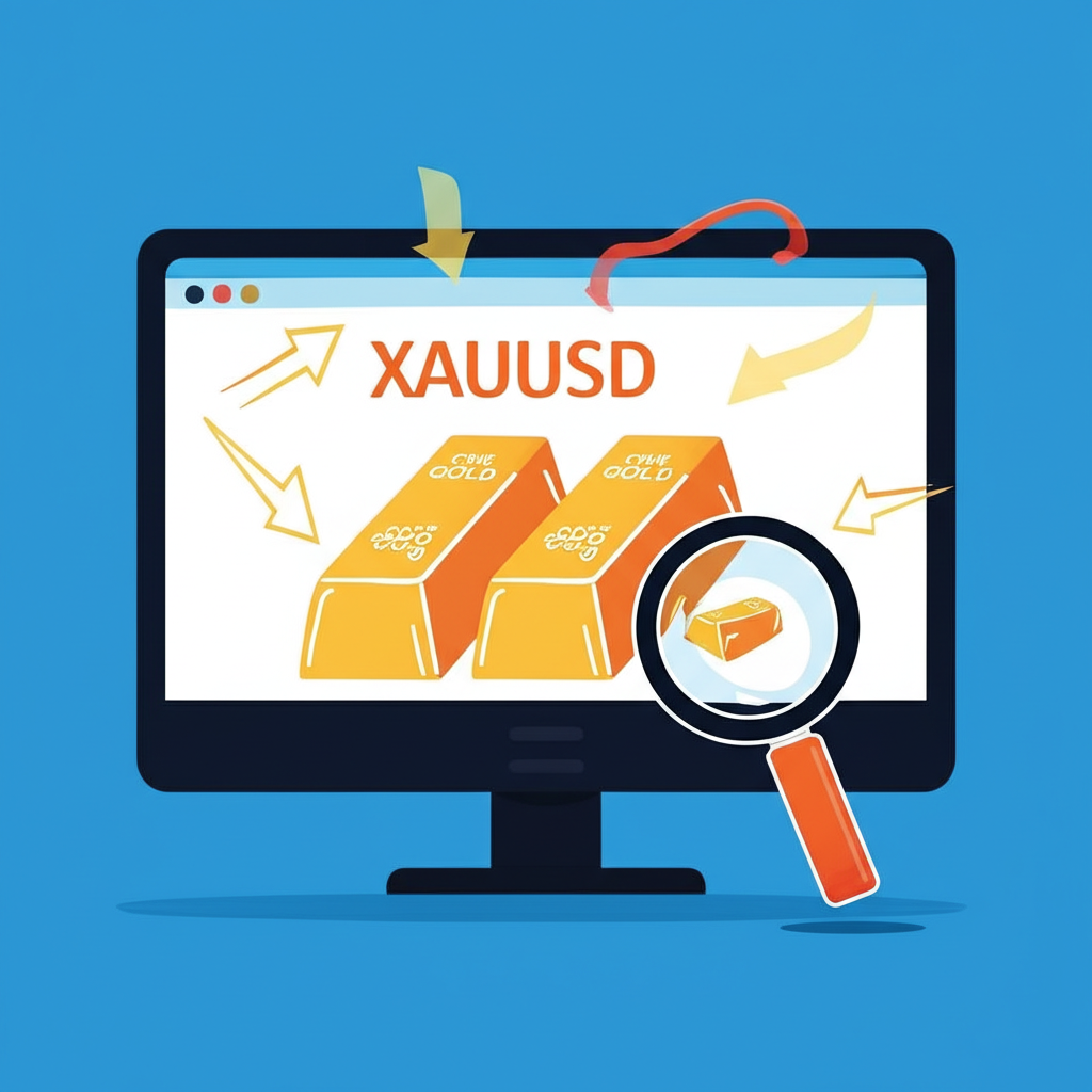 XAUUSD高流動性和槓桿特性圖示