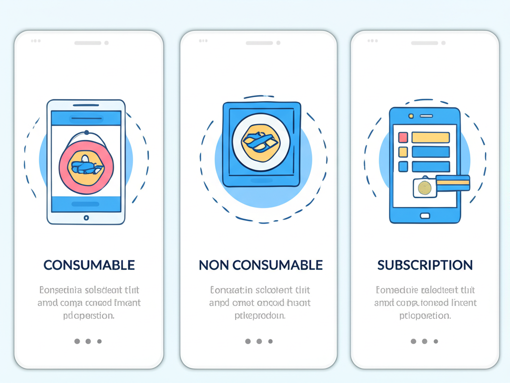 智慧型手機顯示 App 內購買的付款確認畫面，周圍漂浮著不同面額的貨幣圖示，象徵交易涉及的金錢成本