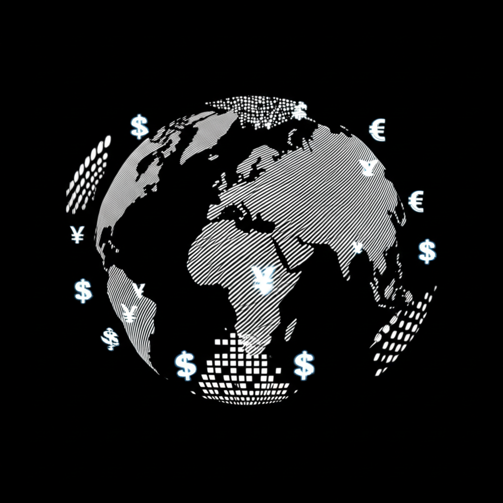 全球貨幣市場運作示意圖