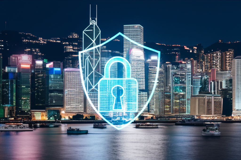 Secure forex trading, HK skyline