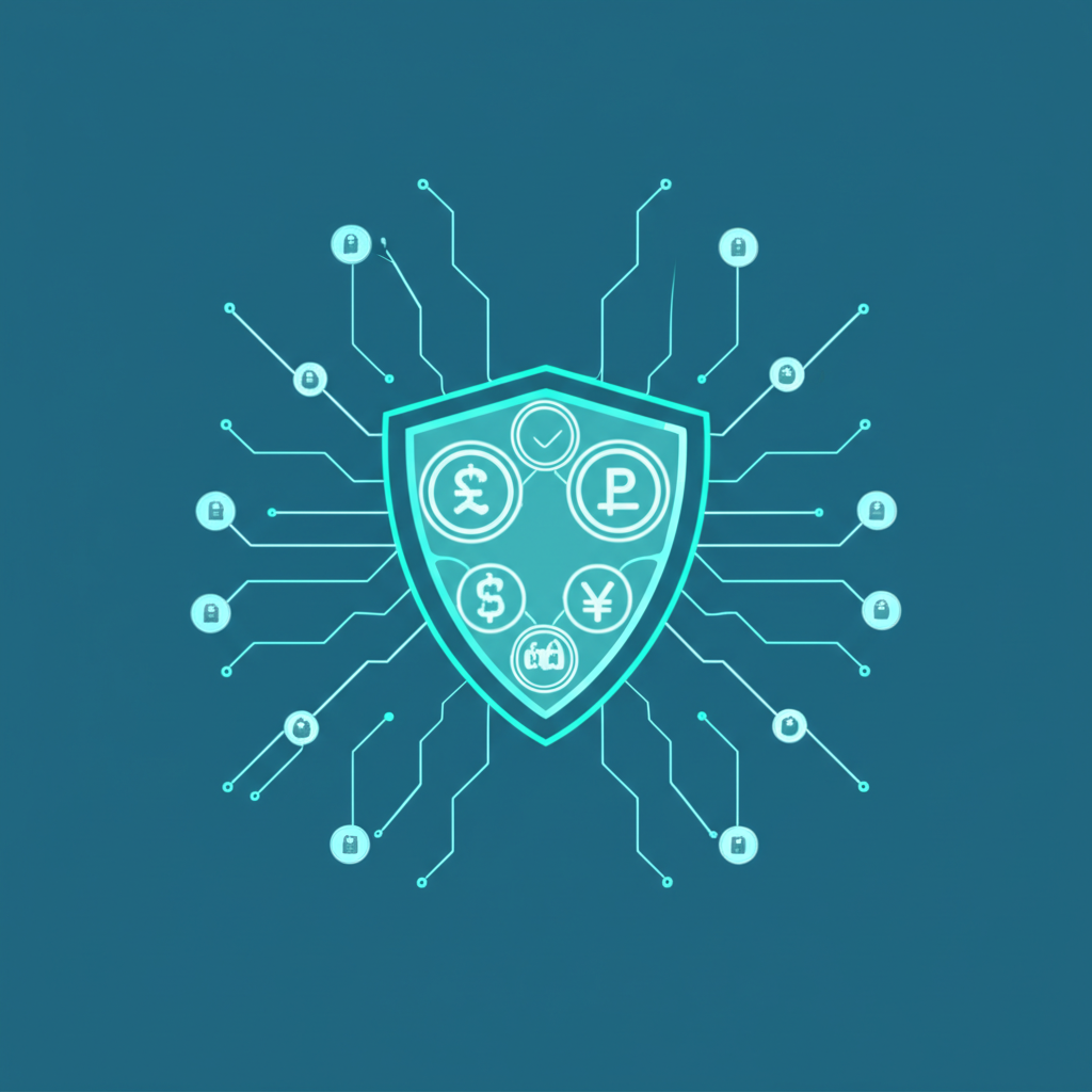 Safe regulated forex trading illustration