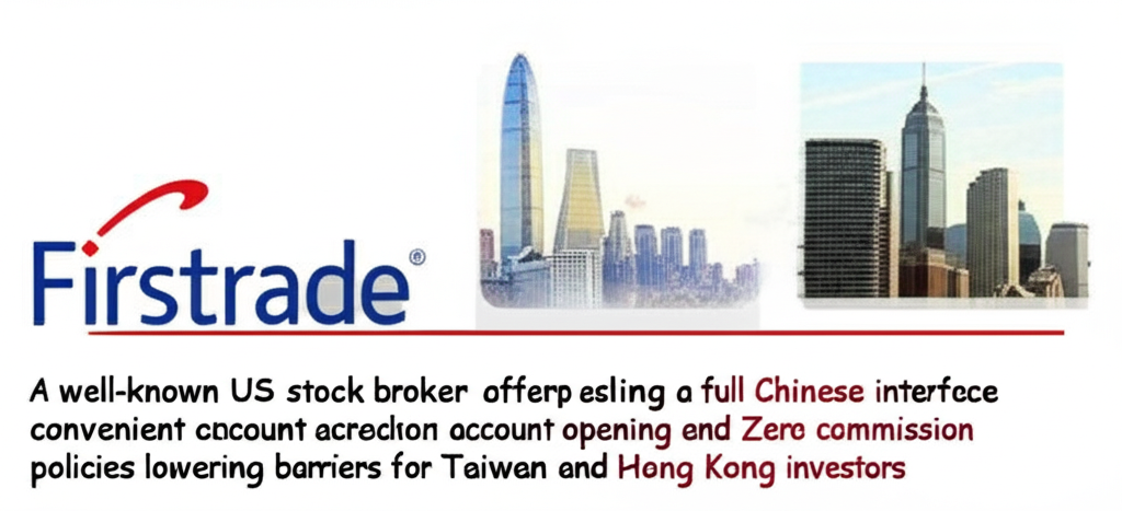 Firstrade 作為知名美股券商，提供全中文介面、便捷開戶與零佣金政策，降低台灣與香港投資者參與海外市場的門檻