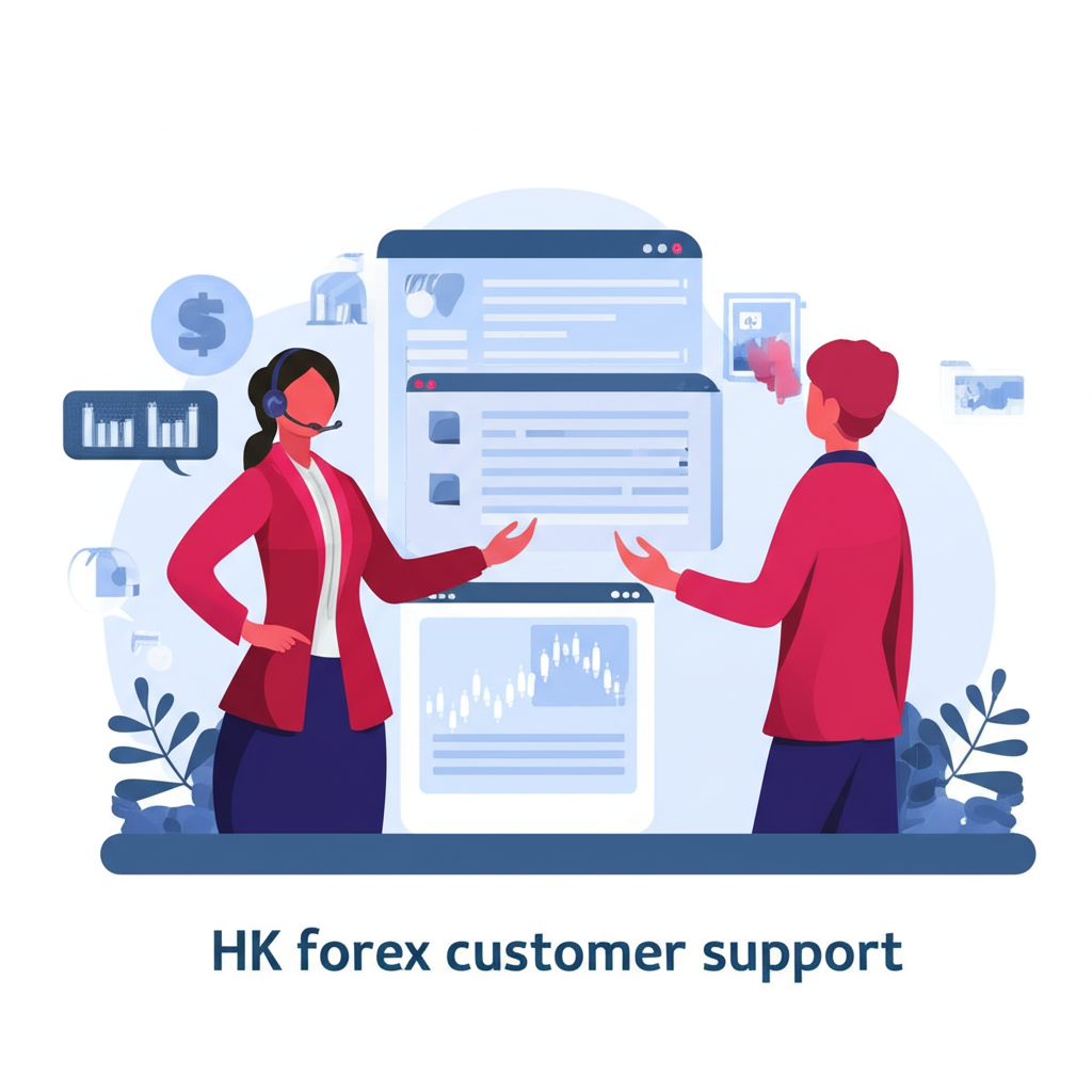 HK forex customer support illustration