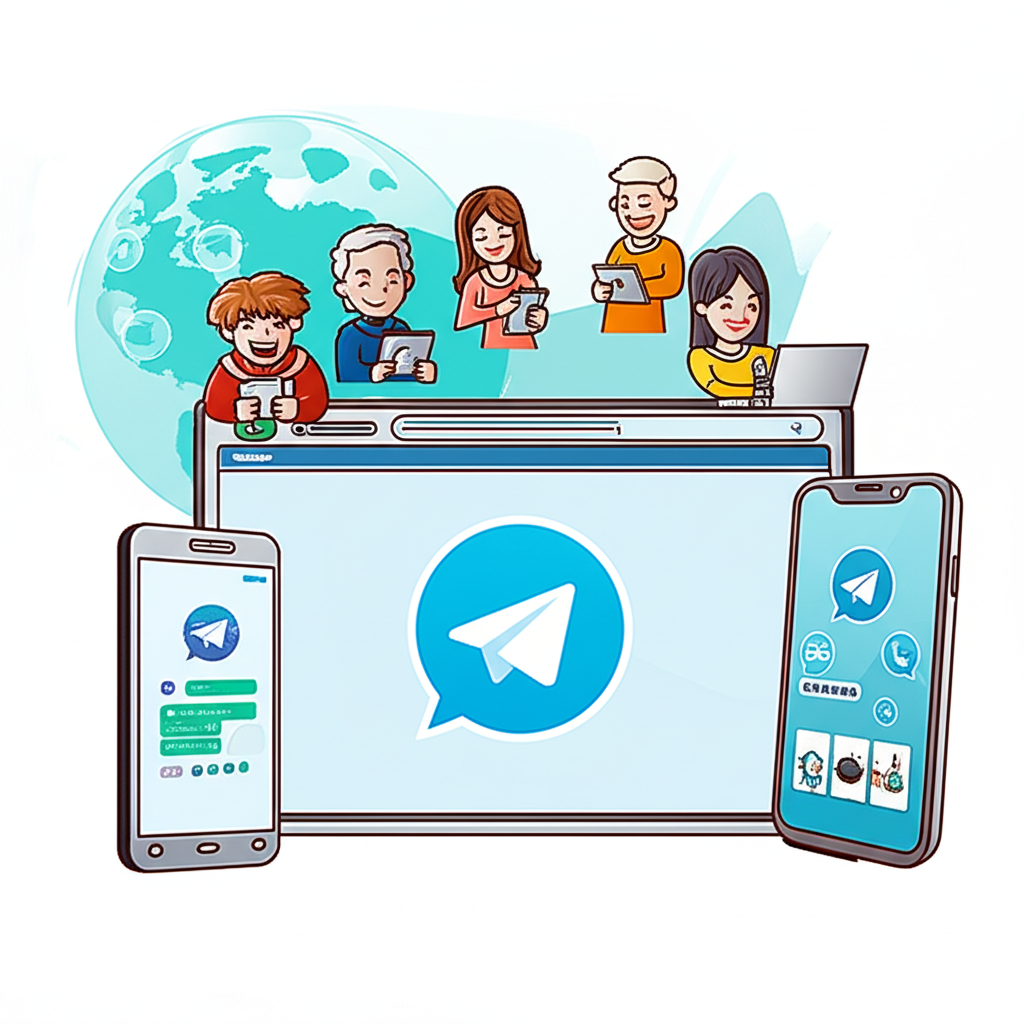 全球用戶使用繁體中文介面的 Telegram，消除語言障礙