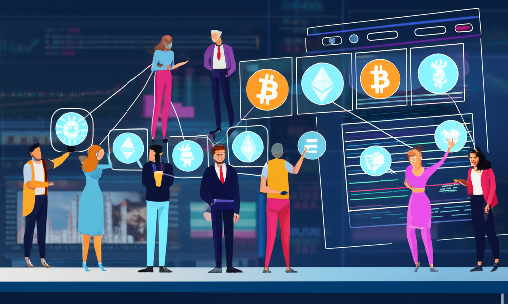 eToro 社交投資社群互動插圖
