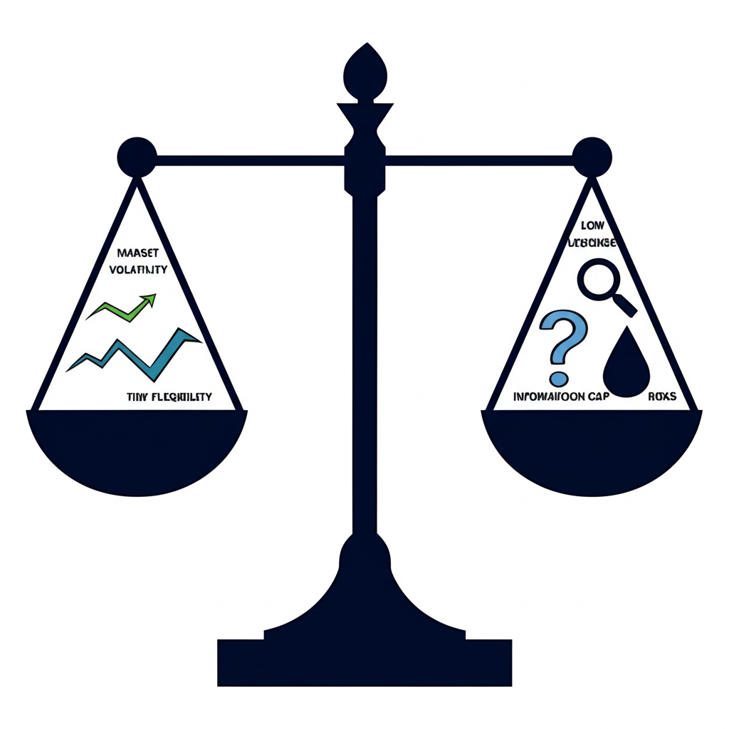An illustration of a balanced scale showing weekend trading advantages like market volatility and time flexibility on one side and risks like high leverage low liquidity and information gap on the other side