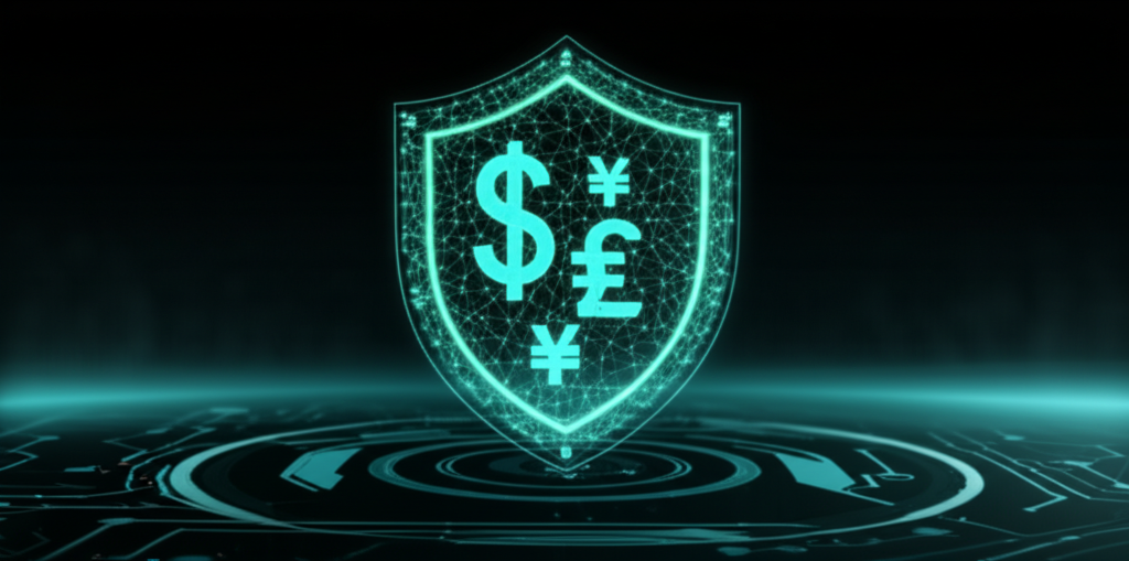 Secure digital forex trading shield