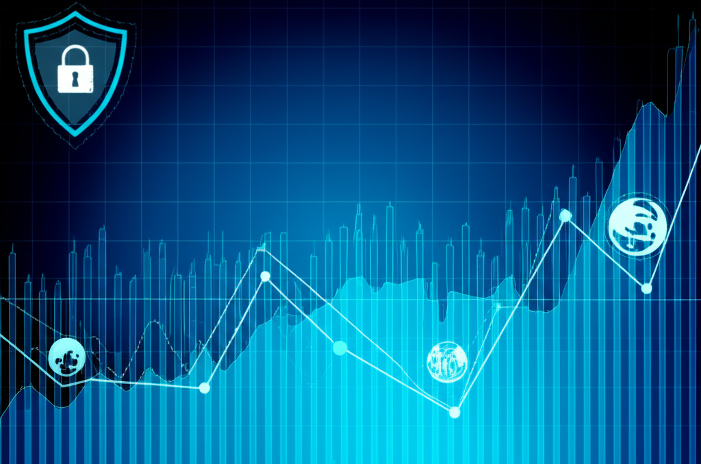 Illustration of secure forex trading